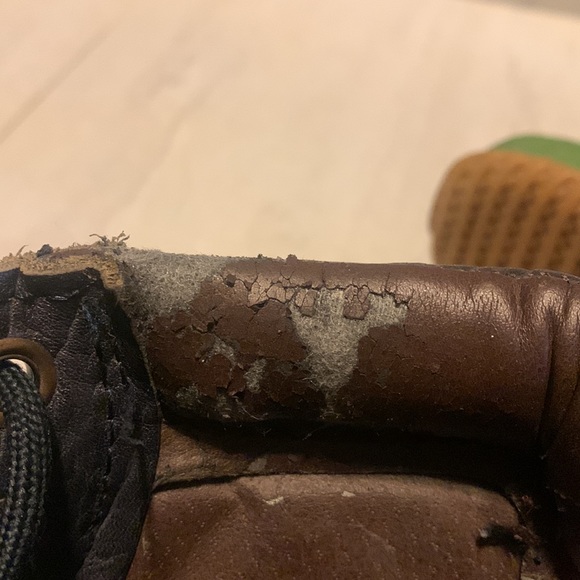 Lucky Brand Daria Women's Black Green Peace Duck Ankle Boots Size 8M - Picture 6 of 12